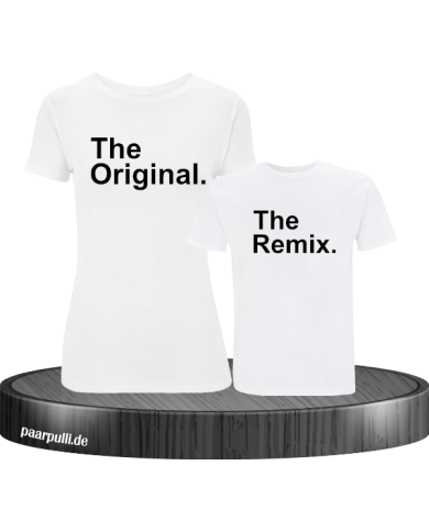 The Original The Remix T-Shirt Farbe Weiß The Original The Remix T-Shirt Farbe Weiß