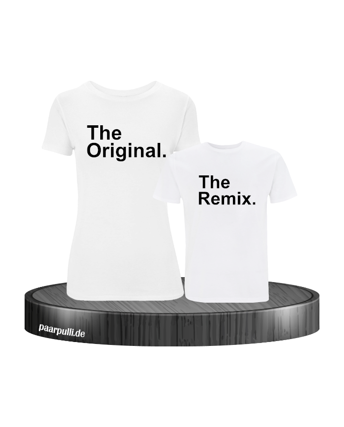 The Original The Remix T-Shirt Farbe Weiß