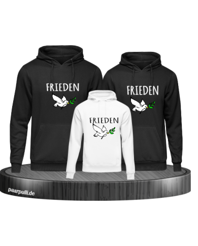 Frieden 3er Hoodie Set Frieden 3er Hoodie Set