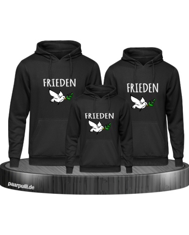 Frieden 3er Hoodie Set Frieden 3er Hoodie Set