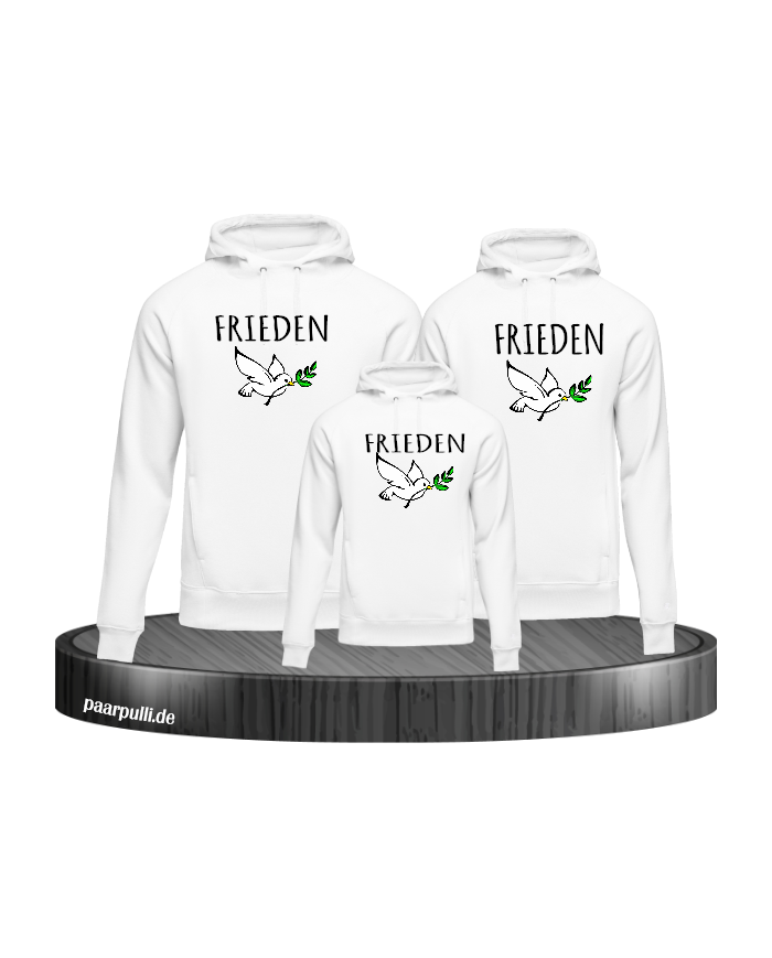Frieden 3er Hoodie Set