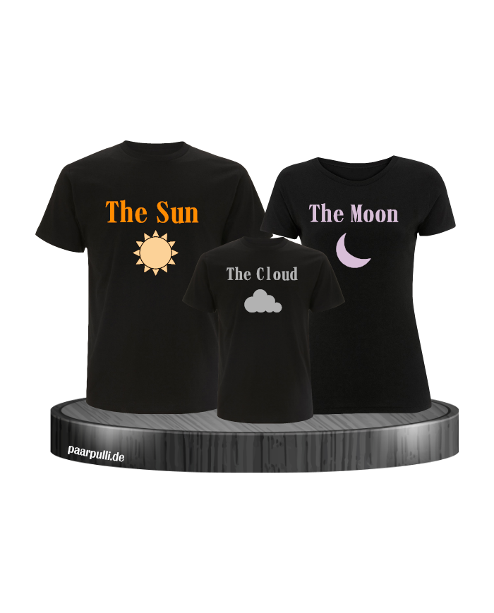 Wetter Familie 3er Familien T-Shirts