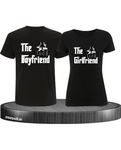 The Boyfriend und The Girlfriend im Partnerlook Set schwarz