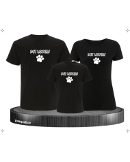Pet Lovers T-Shirt Schwarz
