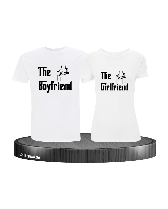 The Boyfriend und The Girlfriend im Partnerlook Set weiß