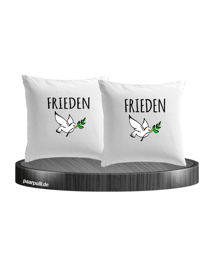 Frieden Kissenbezüge Set