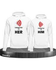 Connected to Him and to Her Pärchen Pullover