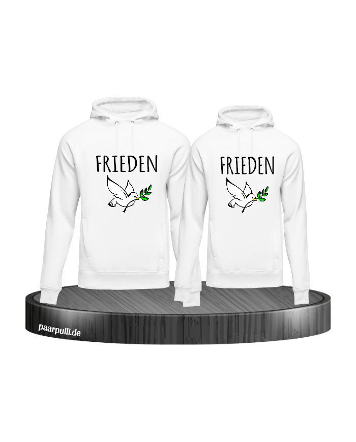 Frieden 2er Couple Hoodie Set
