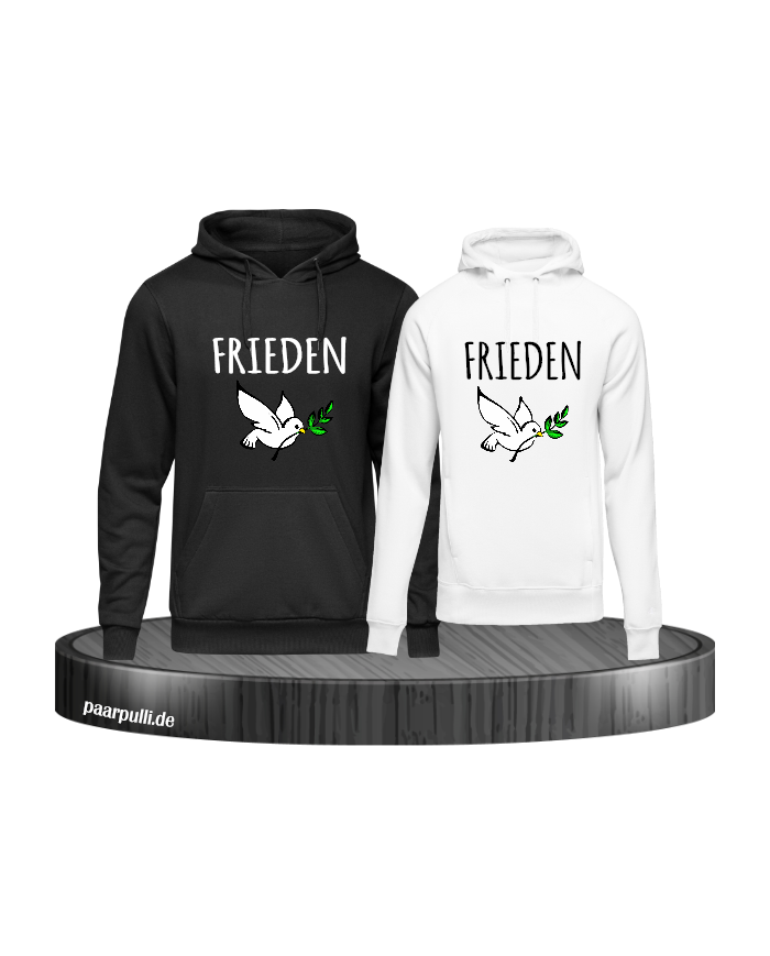 Frieden 2er Couple Hoodie Set