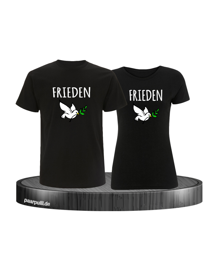 Frieden Set in schwarz