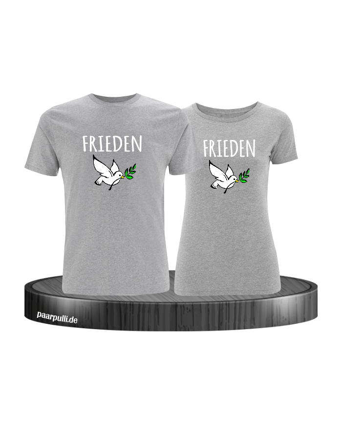 Frieden 2er Couple T-Shirt