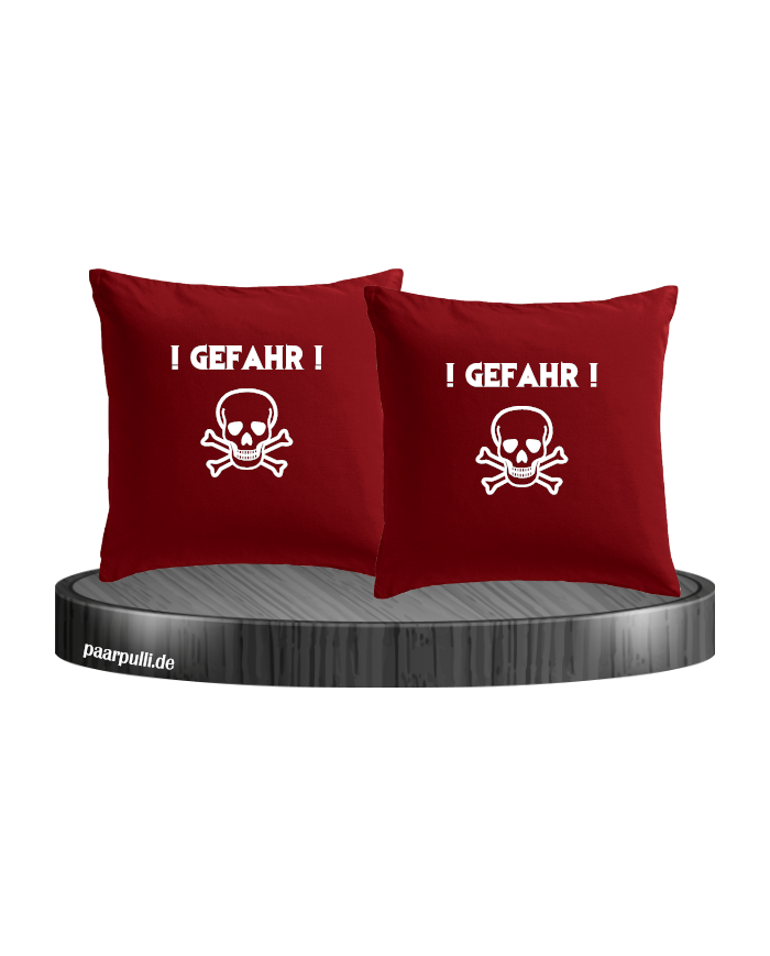!Gefahr! Kissenbezüge Set