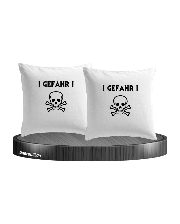 !Gefahr! Kissenbezüge Set
