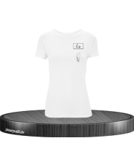 His Damen T-Shirt Weiß S