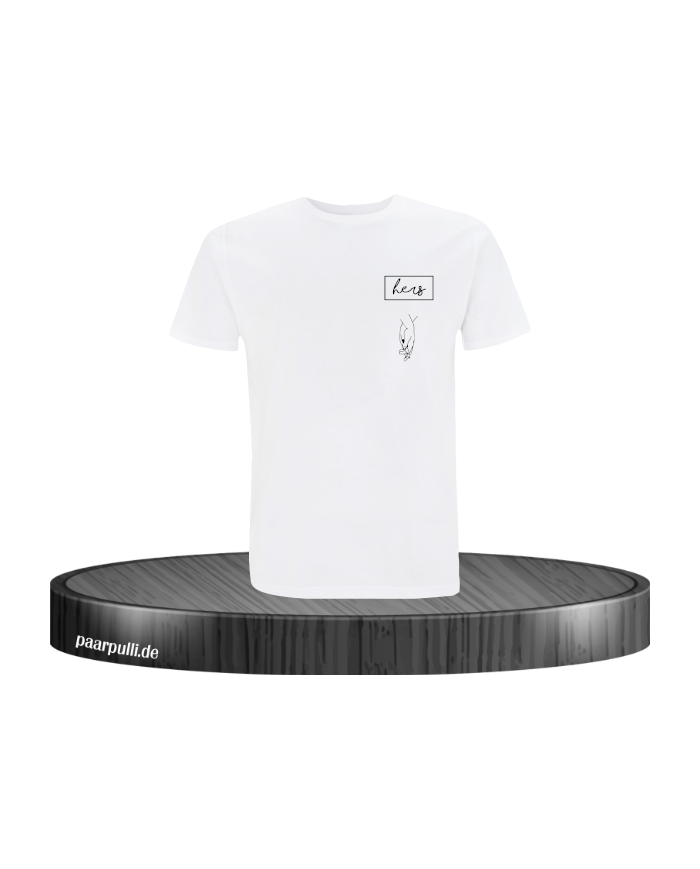 Hers Herren T-Shirt Weiß M