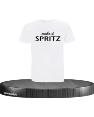 Make it Spritz Herren T-Shirt Weiß L