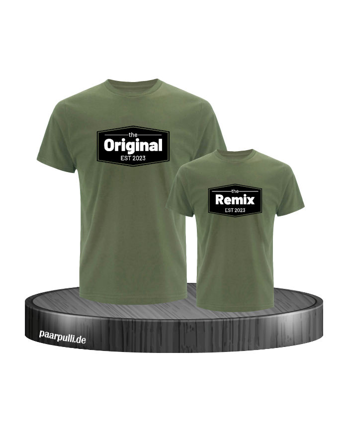 The Original The Remix in khaki
