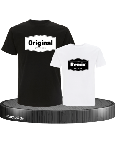 The Original The Remix in schwarz-weiß The Original The Remix in schwarz-weiß