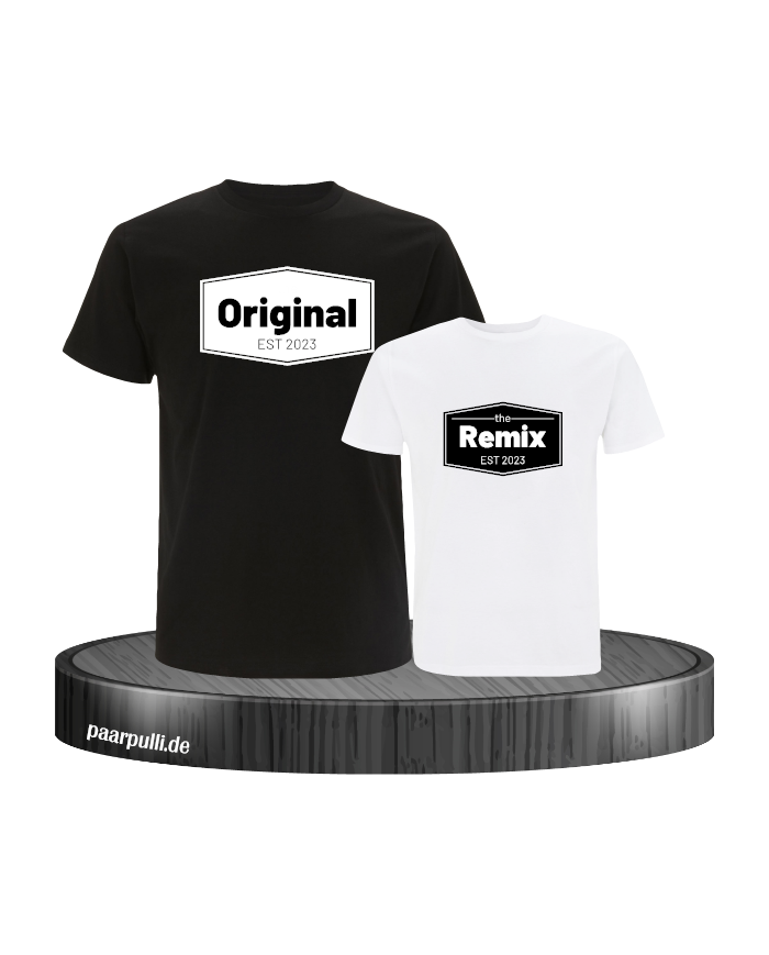 The Original The Remix in schwarz-weiß