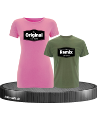 The Original The Remix Set in pink-khaki