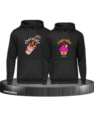 Chocolate und Cupcake Set in schwarz