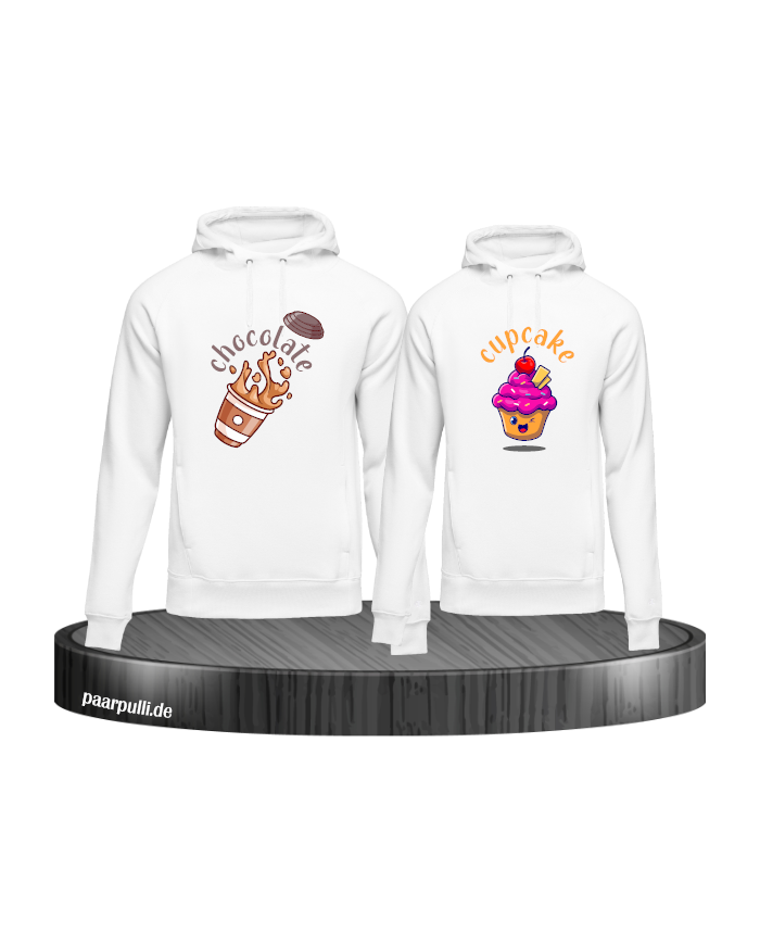 Chocolate und Cupcake Hoodie-Set
