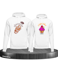 Chocolate und Cupcake Hoodie-Set