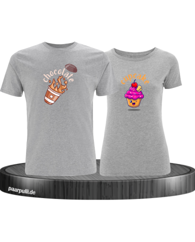 Chocolate und Cupcake Set grau Chocolate und Cupcake Set grau