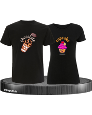 Chocolate und Cupcake Set schwarz