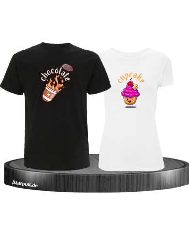 Chocolate und Cupcake Set schwarz-weiß Chocolate und Cupcake Set schwarz-weiß