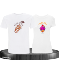 Chocolate und Cupcake Set weiß