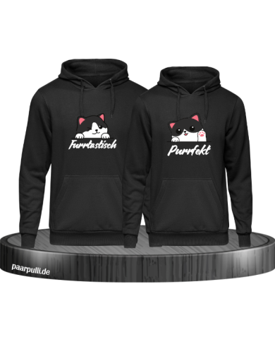 Furrtastisch und Purrfekt Hoodie-Set Furrtastisch und Purrfekt Hoodie-Set