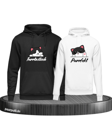 Furrtastisch und Purrfekt Hoodie-Set Furrtastisch und Purrfekt Hoodie-Set