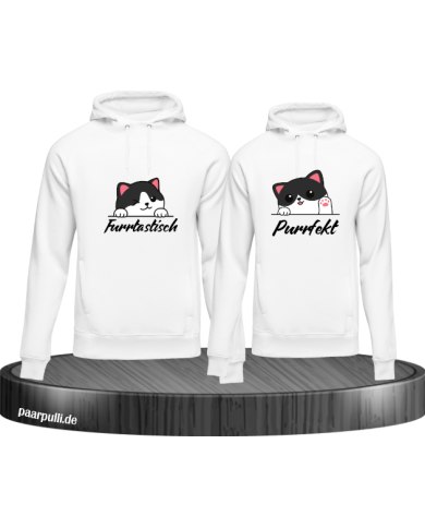 Furrtastisch und Purrfekt Hoodie-Set Furrtastisch und Purrfekt Hoodie-Set