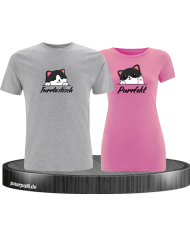 Furrtastisch und Purrfect Set grau-rosa