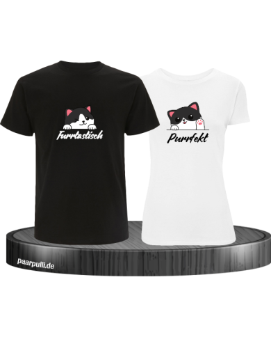 Furrtastisch und Purrfect Set schwarz-weiß Furrtastisch und Purrfect Set schwarz-weiß