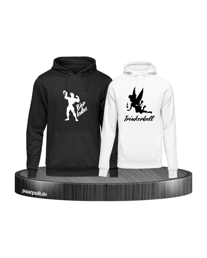 Bierkules und Trinkerbell Set schwarz-weiß