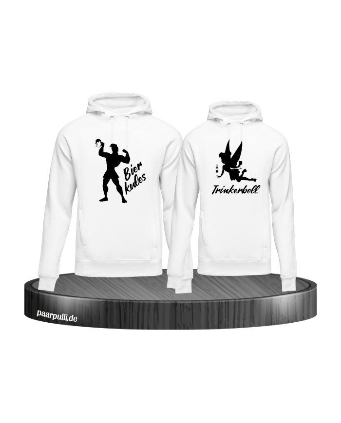 Bierkules und Trinkerbell Set weiß