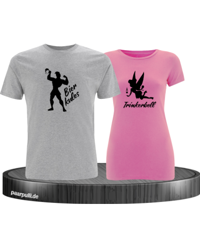 Bierkules und Trinkerbell Set grau-rosa Bierkules und Trinkerbell Set grau-rosa