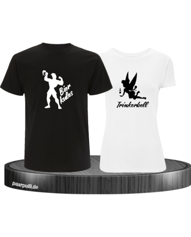 Bierkules und Trinkerbell Set schwarz-weiß Bierkules und Trinkerbell Set schwarz-weiß