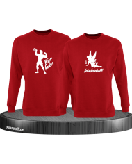 Bierkules und Trinkerbel Set in rot