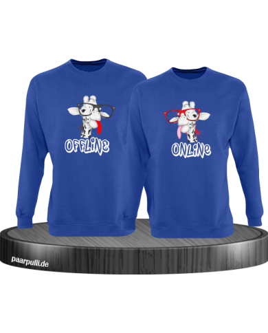 Offline Online Giraffen Set blau Offline Online Giraffen Set blau