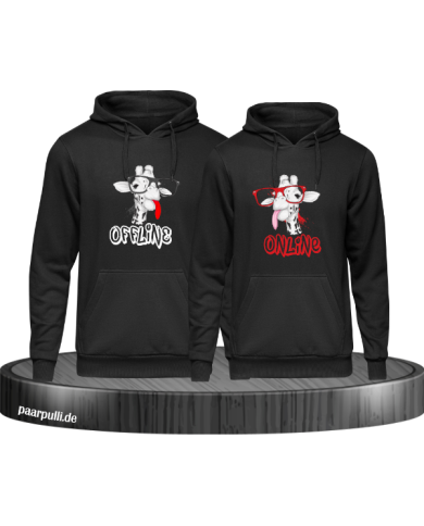 Offline Online Giraffen-Set schwarz Offline Online Giraffen-Set schwarz