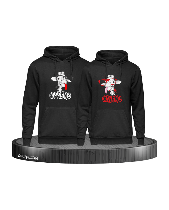 Offline Online Giraffen-Set schwarz