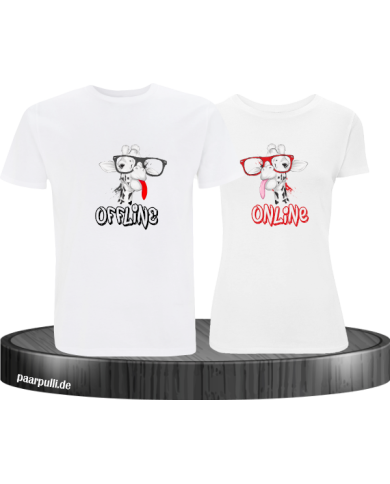 Offline Online Giraffen Set weiß Offline Online Giraffen Set weiß