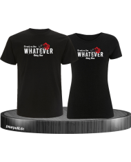 Trust no One Whatever Set schwarz