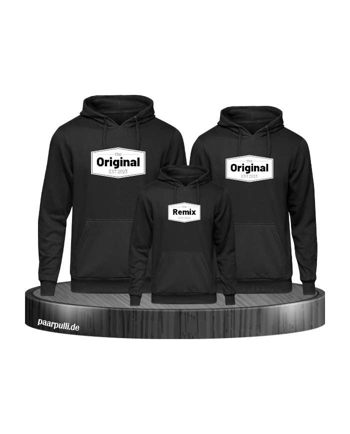 The Original The Remix mit Wunschdatum schwarz