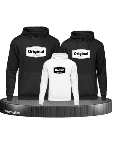 The Original The Remix mit Wunschdatum schwarz-weiß The Original The Remix mit Wunschdatum schwarz-weiß