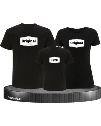The Original The Remix mit Wunschdatum schwarz