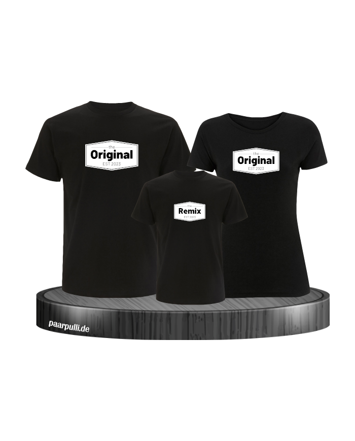 The Original The Remix mit Wunschdatum schwarz